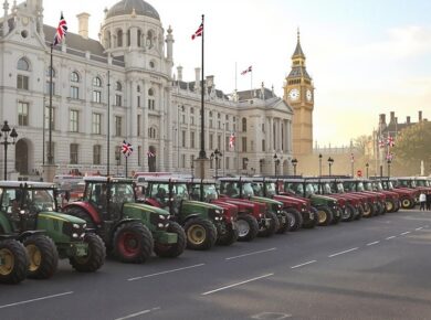 tractors protest inheritance tax