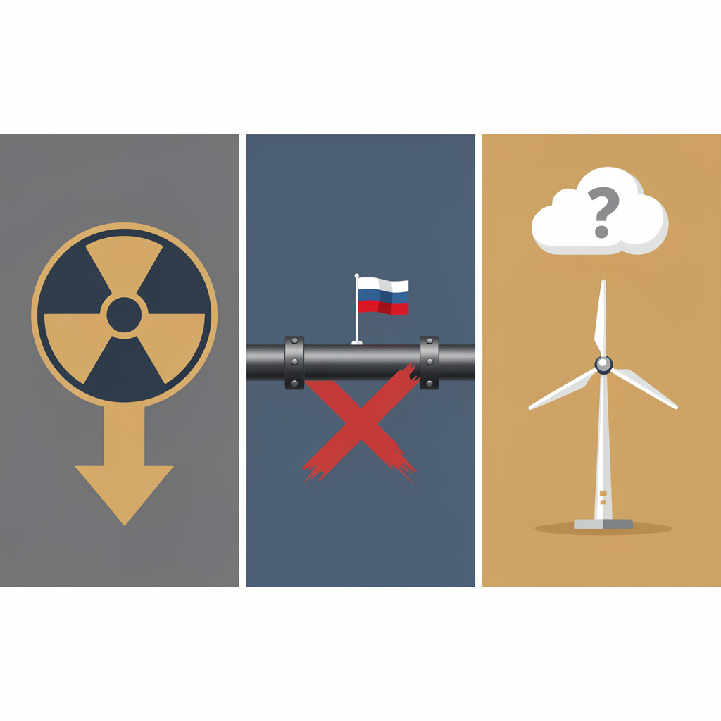 
EU varsler tiltak mot høye energipriser. Men prisen de betaler nå er regningen for egne feilvalg: Atomkraft faset ut. Russisk gass som ryggrad. Fornybar uten ryggdekning. Von der Leyen kaller det selv «en strategisk feil». Nå snur de — 15 år for sent.