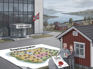 Norske grunneiere møter et reguleringssystem der kommunen bestemmer over privat eiendom — uten plikt til å erstatte tap