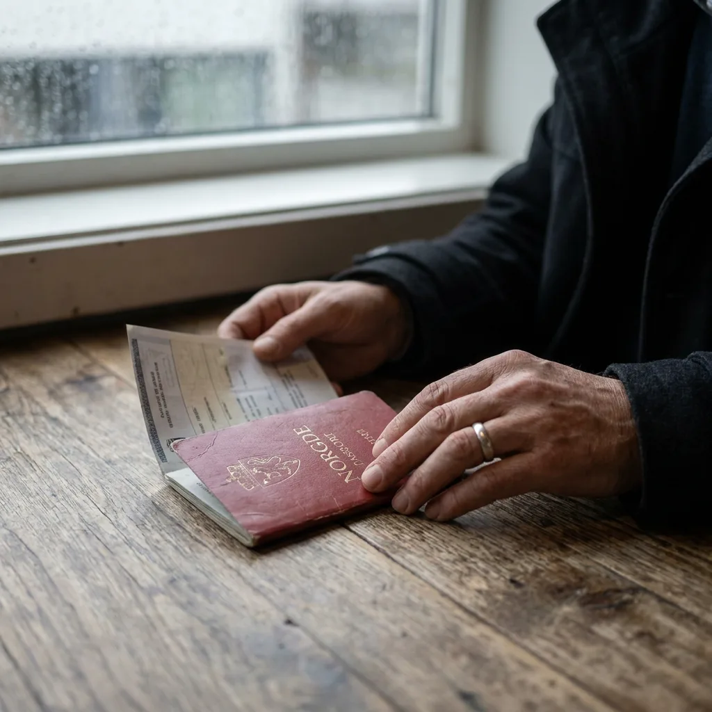 Et tomt kontorlokale med en enslig stol og utsikt mot en travel gate.